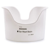 McKesson Ear Basin, Kidney, Reusable, White, Non-Sterile - 1401 - LL Medico