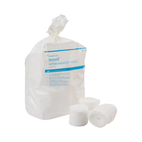 Webril Undercast Cast Padding, Cotton, White, Nonsterile - LL Medico