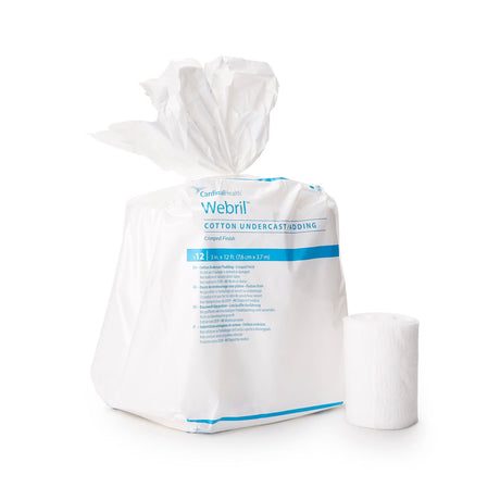 Webril Undercast Cast Padding, Cotton, White, Nonsterile - LL Medico