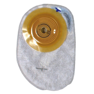 Coloplast Assura Convex Light One-Piece Colostomy Pouch, Cut-to-Fit, Transparent, 8-1/2-Inch