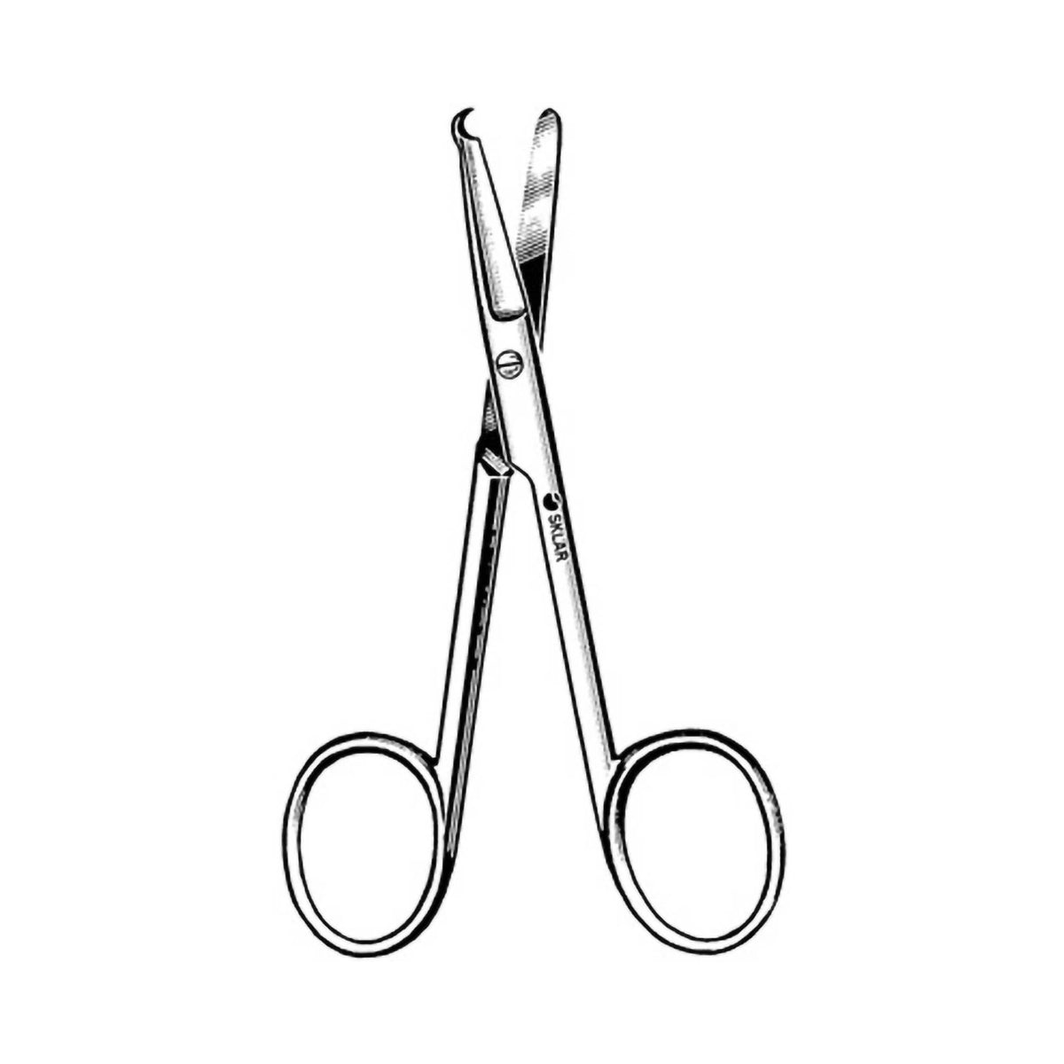 Sklar Spencer Stitch Scissors, 3.5 Inch Length - 22-2835 - LL Medico