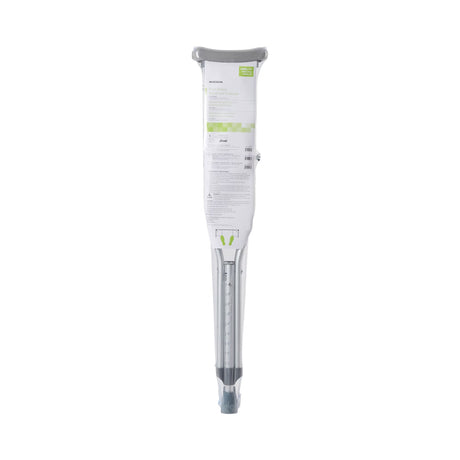 Underarm Crutches McKesson Youth 4 Foot 6 Inch to 5 Foot 2 Inch User Height Aluminum Frame 350 Lbs. Weight Capacity