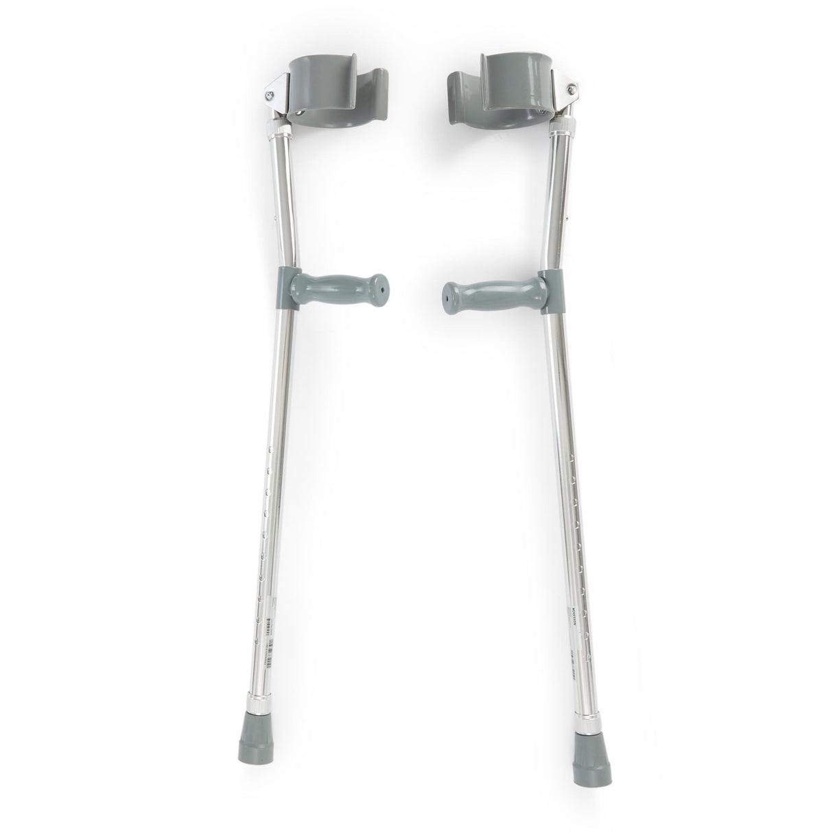 Forearm Crutches McKesson Adult Steel Frame 300 Lbs. Weight Capacity