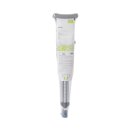 Underarm Crutches McKesson Pediatric 4 Foot to 4 Foot 6 Inch User Height Aluminum Frame 175 Lbs. Weight Capacity
