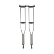 Underarm Crutches McKesson Adult 5 Foot 2 Inch to 5 Foot 10 Inch User Height Aluminum Frame 350 Lbs. Weight Capacity