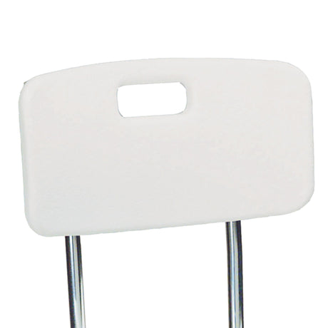 Bath Bench McKesson Without Arms Aluminum Frame with Backrest 20 Inch Seat Width 500 Lbs. Weight Capacity