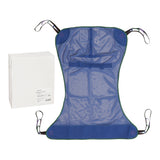 Full Body Patient Sling McKesson 4 or 6 Point Cradle Without Head Support Large 600 Lbs. Weight Capacity