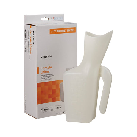 Female Urinal McKesson 32 Oz. / 946 Ml Without Closure Single Patient Use
