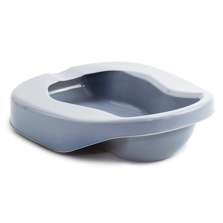 Contoured Bedpan McKesson Unisex Gray 84 Oz. / 2484 Ml