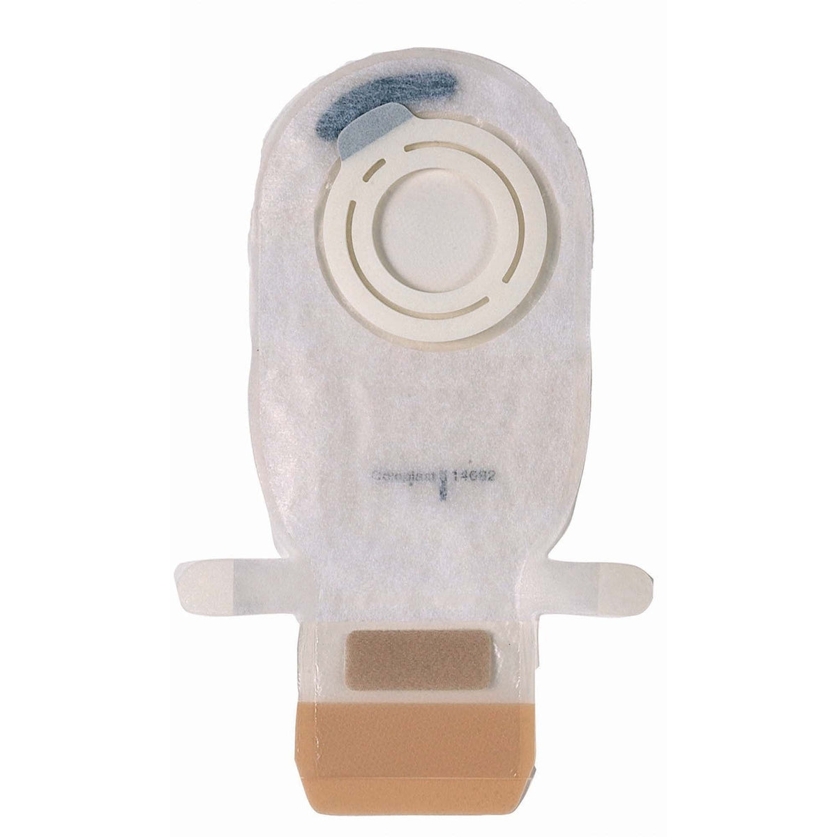 Coloplast Assura AC EasiClose Two-Piece Pouch, Transparent, 1-Inch