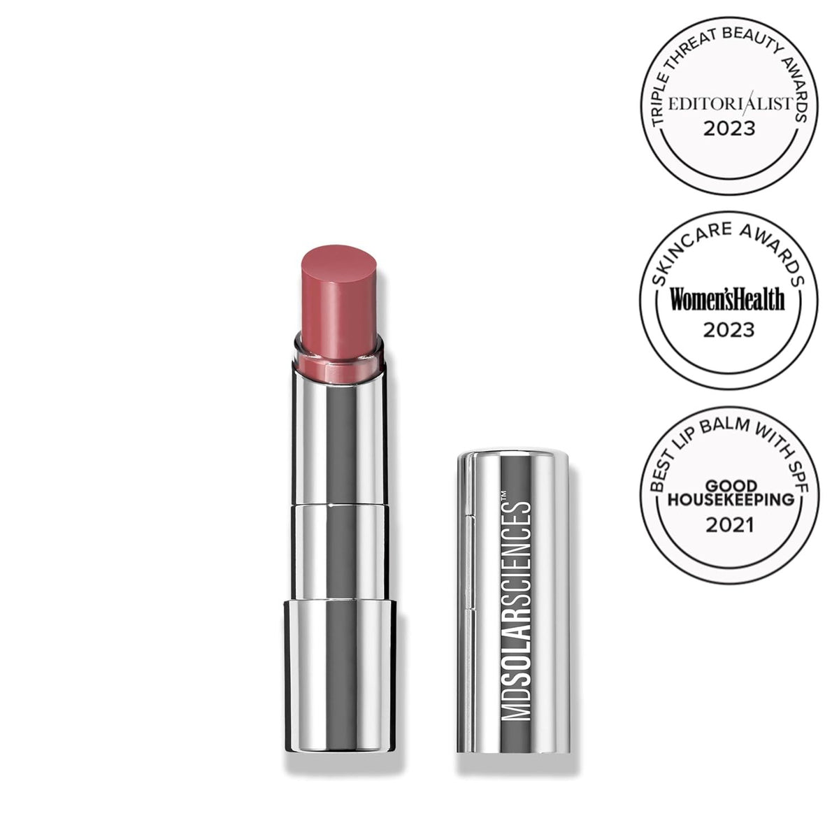 MDSolarSciences Hydrating Sheer Lip Balm, Blush, 0.15 oz