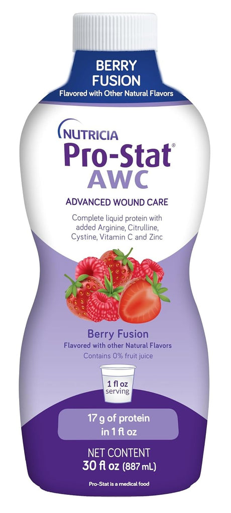 Pro-Stat AWC Advanced Wound Care Liquid Protein Supplement, Berry Fusion, 30 oz