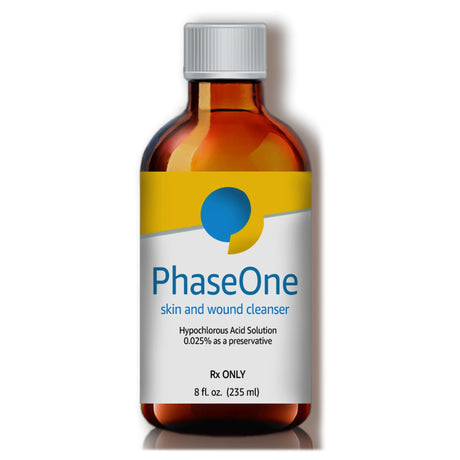 PhaseOne Wound Cleanser, 8-ounce bottle
