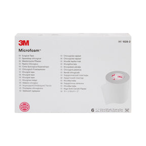 3M Microfoam Foam / Acrylic Adhesive Medical Tape, 2 Inch x 5-1/2 Yard, White