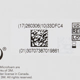 3M Microfoam Foam / Acrylic Adhesive Medical Tape, 3 Inch x 5-1/2 Yard, White