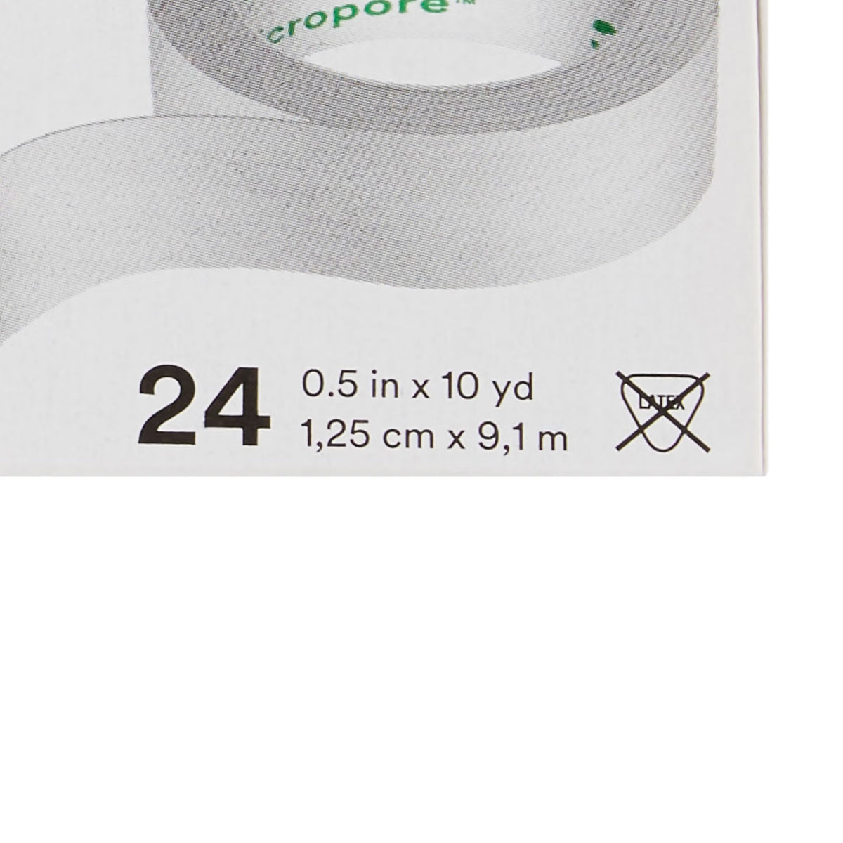 3M Micropore Paper Medical Tape, 1/2 Inch x 10 Yard, White