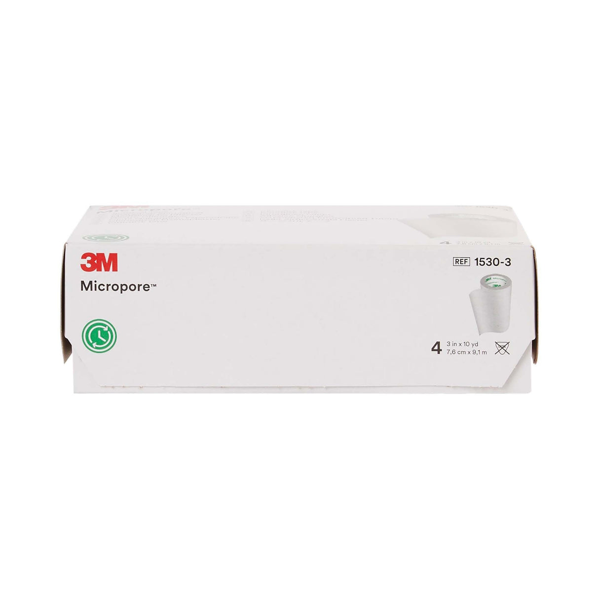 3M Micropore Paper Medical Tape, 3 Inch x 10 Yard, White