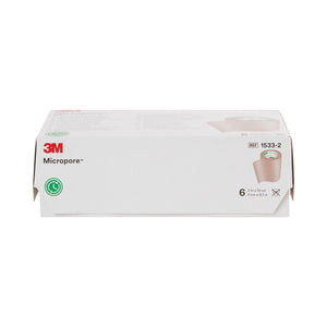 3M Micropore Paper Medical Tape, 2 Inch x 10 Yard, Tan