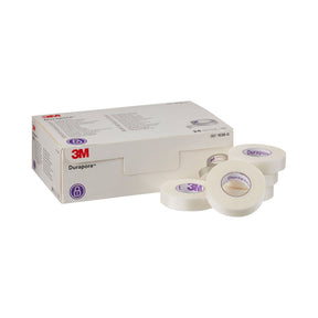 3M Durapore Silk-Like Cloth Medical Tape, 1/2 Inch x 10 Yard, White