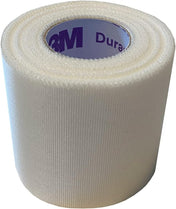 3M Durapore Silk-Like Cloth Medical Tape, 3 Inch x 10 Yard, White