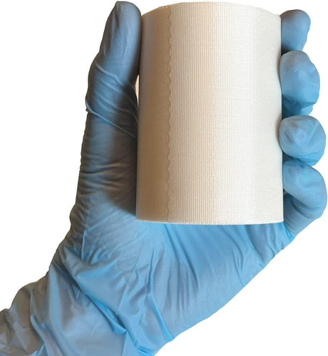 3M Durapore Silk-Like Cloth Medical Tape, 3 Inch x 10 Yard, White