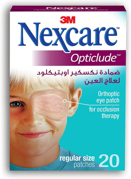 Nexcare Opticlude Orthoptic Eye Patch, Regular, 3.25" x 2.25"