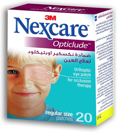 Nexcare Opticlude Orthoptic Eye Patch, Regular, 3.25" x 2.25"
