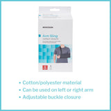 McKesson Arm Sling, D-Ring Hook & Loop, One Size