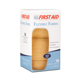 American White Cross Sterile Flexible Fabric Adhesive Bandages, 2 x 4 Inch