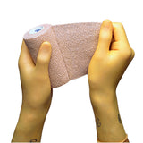 3M Coban Self-Adherent Cohesive Bandage, Tan, Nonwoven Elastic Latex, Nonsterile, Standard Compression - LL Medico