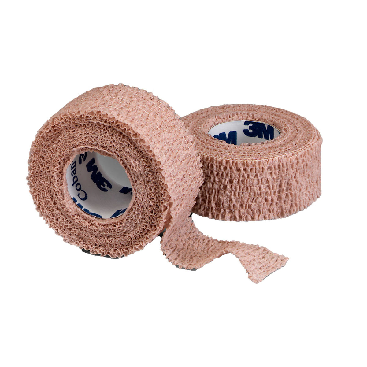 3M Coban Self-Adherent Cohesive Bandage, Tan, Nonwoven Elastic Latex, Nonsterile, Standard Compression - LL Medico