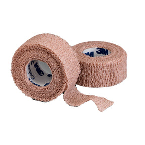 3M Coban Self-Adherent Cohesive Bandage, Tan, Nonwoven Elastic Latex, Nonsterile, Standard Compression - LL Medico