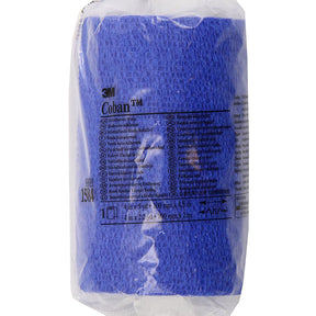 3M Coban Self-Adherent Wrap, 4" x 5 Yard, Blue