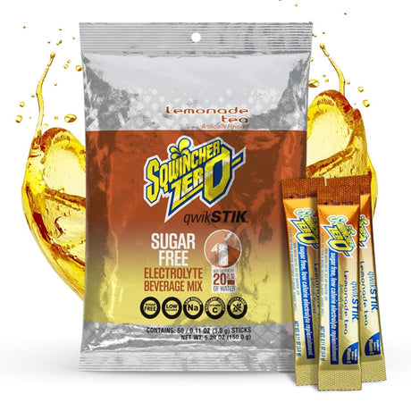 Sqwincher Qwik Stik Sugar Free Drink Mix, Lemonade, 0.11 oz