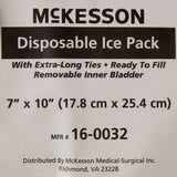 McKesson General Purpose Ice Bag, 7" x 10", Fabric, Disposable - 16-0032 - LL Medico
