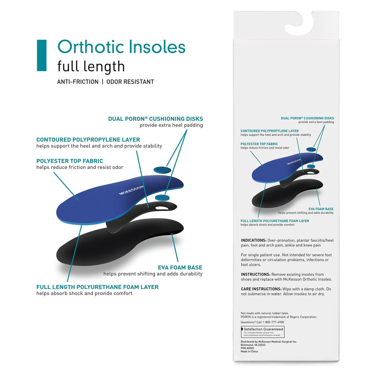 McKesson Insole, Size B