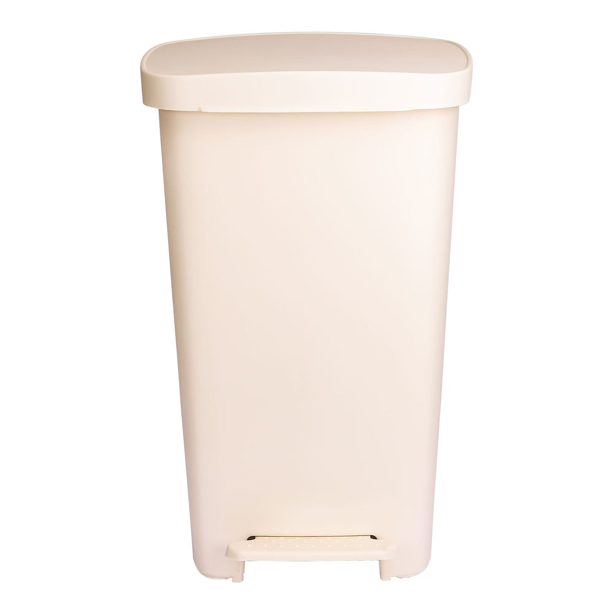 McKesson Waste Can, with Step-On Pedal, 52 Quart, 13 gal, Plastic, Rectangular, 14.76 x 15.16 x 26.57" - LL Medico