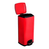 McKesson Step-On Trash Can, Square, Metal - LL Medico
