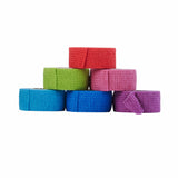 McKesson Cohesive Bandage, Self-Adherent Closure, Elastic, Nonsterile, Standard Compression, Purple - Pink - Green - Light Blue - Royal Blue - Red, Contains Latex - LL Medico