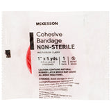 McKesson Cohesive Bandage, Self-Adherent Closure, Elastic, Nonsterile, Standard Compression, Purple - Pink - Green - Light Blue - Royal Blue - Red, Contains Latex - LL Medico