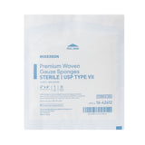 McKesson Sterile USP Type VII Gauze Sponge, 4 x 4 Inch, 12-Ply