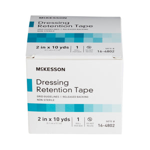 McKesson Nonwoven Fabric Dressing Retention Tape, 2 Inch x 10 Yard