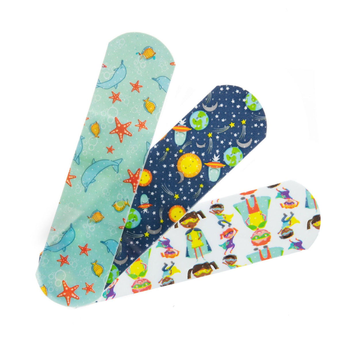McKesson Kids Kid Design (Assorted Prints) Adhesive Strip, 3/4 x 3 Inch