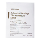 McKesson Sheer Adhesive Strip, 1 x 3 Inch