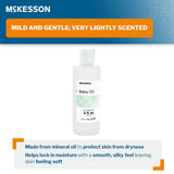 McKesson Baby Oil, Scented, 4 fl oz