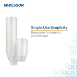 McKesson Graduated Medicine Cup, 1 oz, Clear, Disposable - 16-9505 - LL Medico