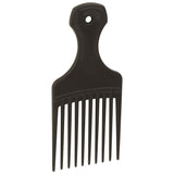 McKesson Hair Pick, Black, 5.3"