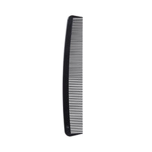 McKesson Black Plastic Hair Comb, 7"