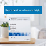 McKesson Denture Cleanser Tablets, Antibacterial with Baking Soda, 40 Count