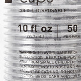 McKesson Graduated Drinking Cup, 10 oz, Polyethylene, Clear, Disposable - 16-PDC10G - LL Medico